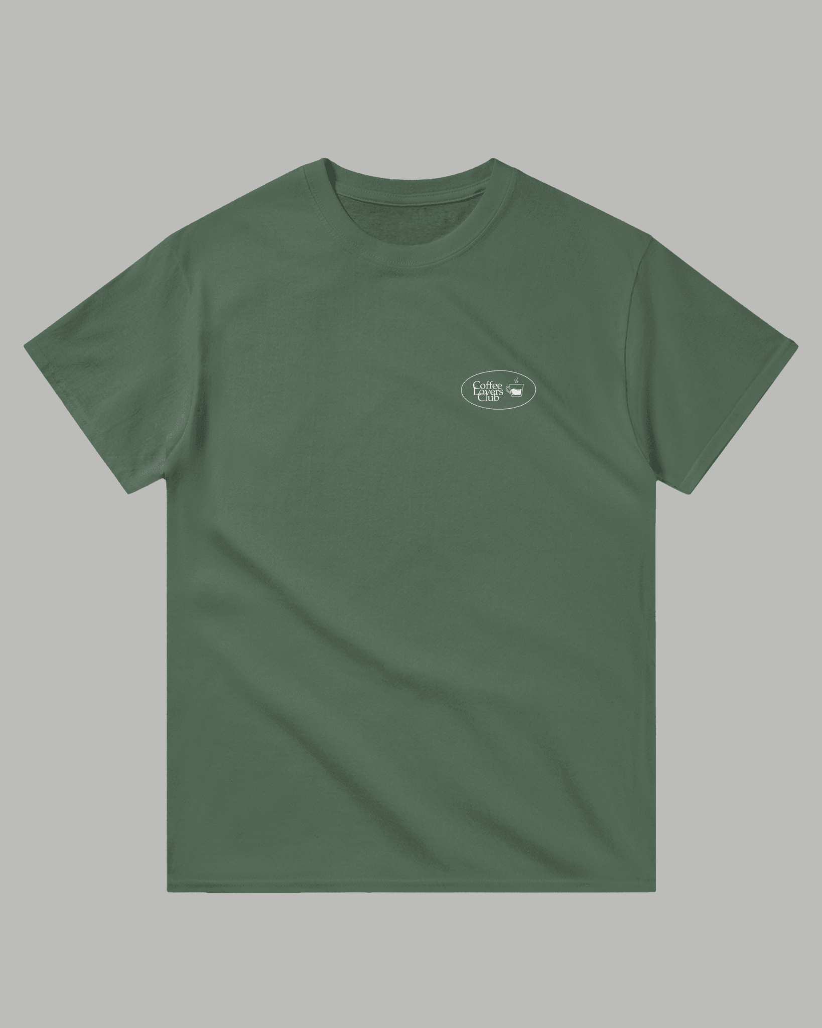 Camiseta Coffee Lovers Club Military Green - Coffee Please