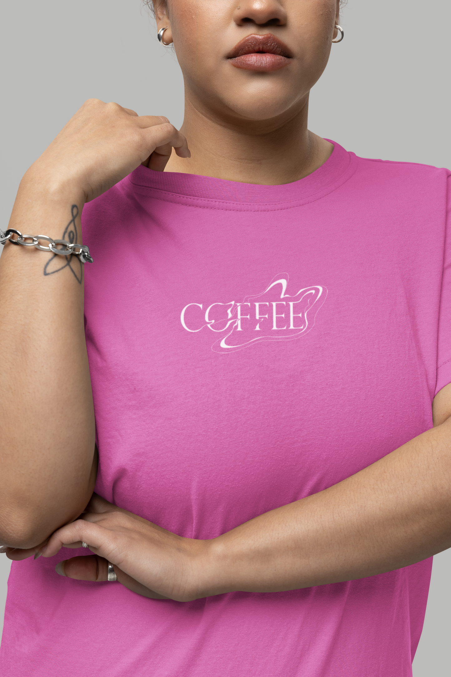 Camiseta Coffee Pink